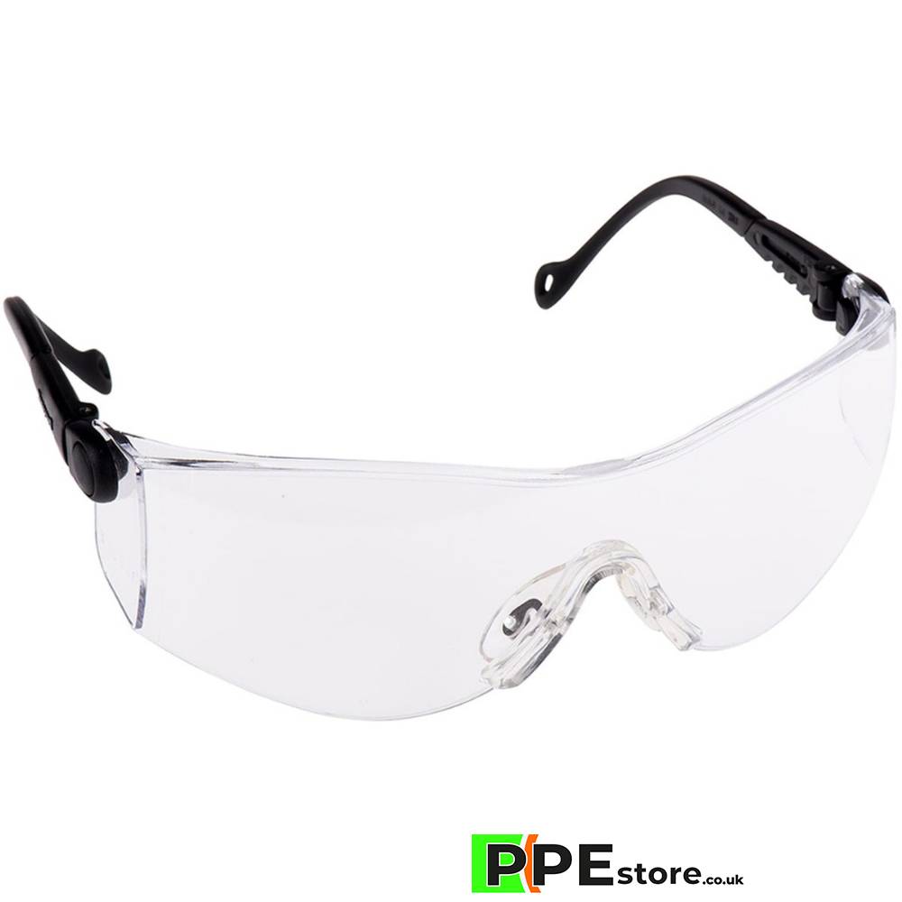 Honeywell 1000016 Optema Clear Safety Glasses PPE Store
