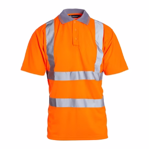 Hi-Vis Orange Polo Shirt