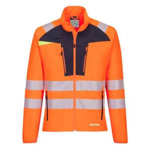 Portwest DX481 DX4 Hi-Vis Zip Lightweight Mid Layer - Various Colours