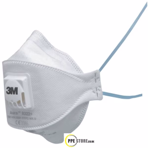 3M 9322+ FFP2 Aura Particulate Valved Disposable Respirator (Pk10)