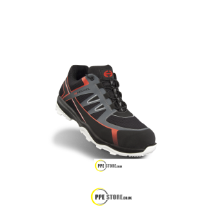 Uvex 62583 Black/Grey/Red Run-R 100 Low Trainer