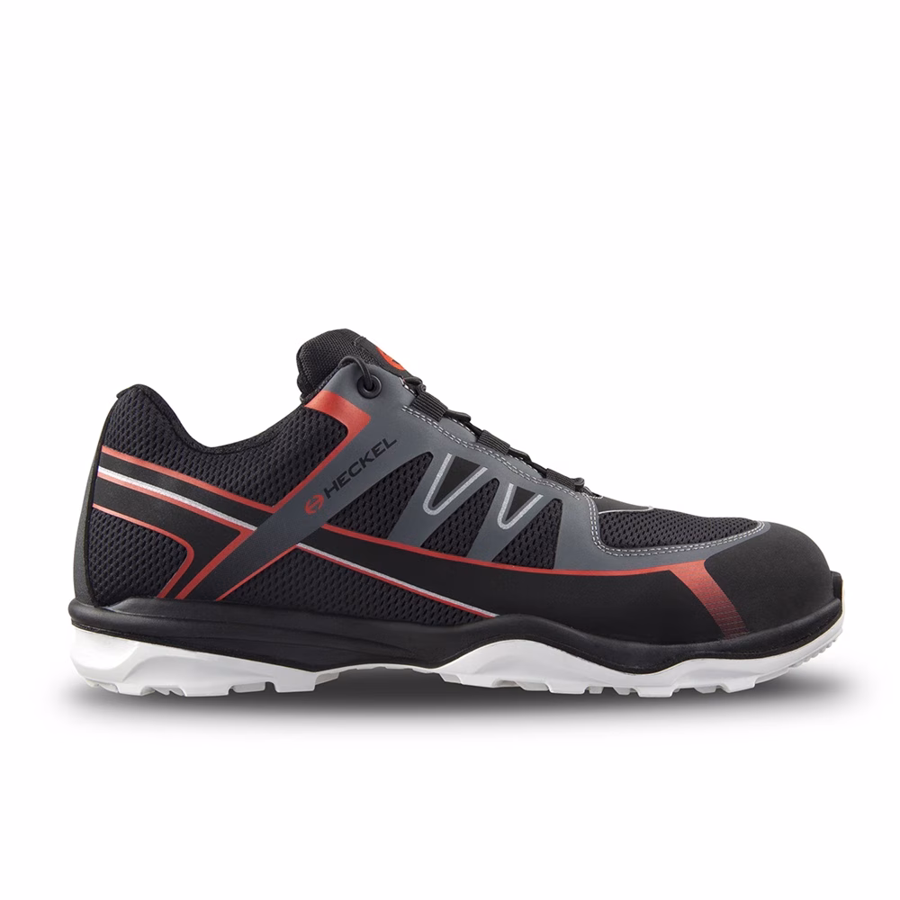 Uvex 62583 Black/Grey/Red Run-R 100 Low Trainer - Image 3