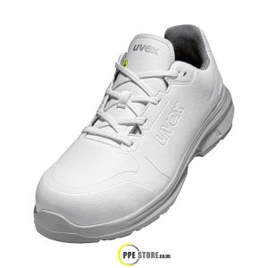 Uvex 1 - 65822 White Sport White Hygiene Lace-Up Safety Shoes