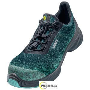 Uvex 1 G2 Planet 68242 Women's Safety Trainers - Black/Teal