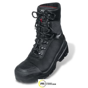 Uvex Quatro 84022 Black Pro S3 Ci Src Lace-Up Safety Boot