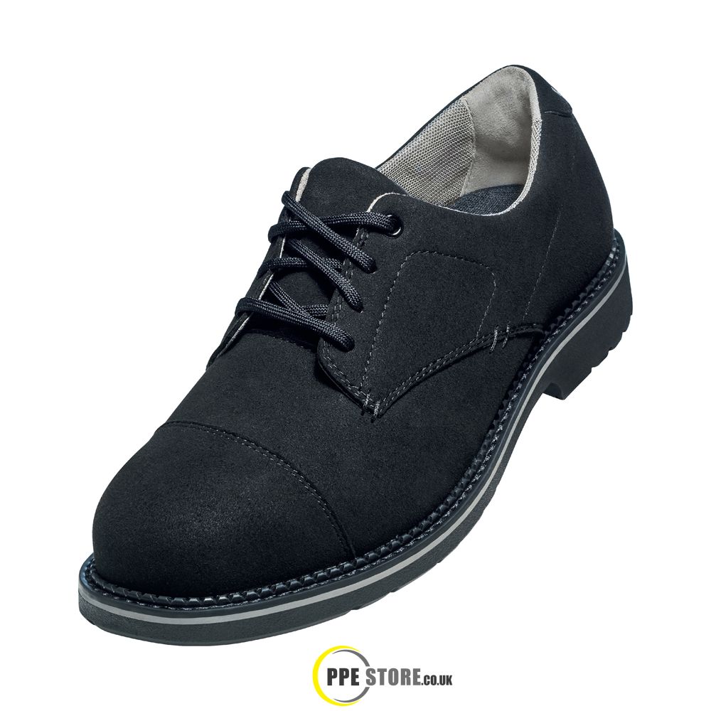Uvex 1 - 84302 Black Business Lace-Up Shoes