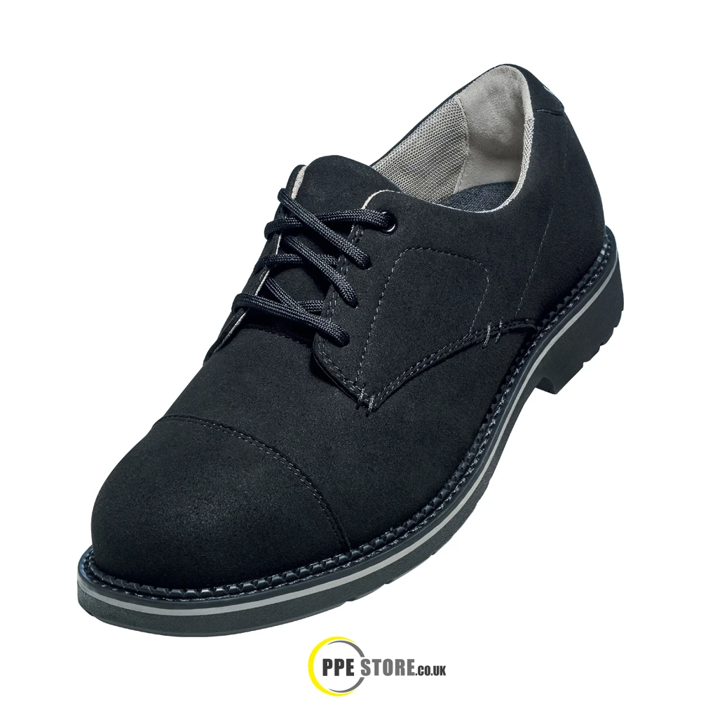 Uvex 1 - 84302 Black Business Lace-Up Shoes