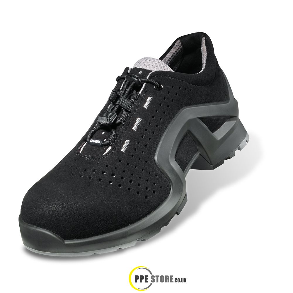 Uvex 1 - 85118 Black X-Tended Support Safety Shoes