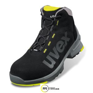 Uvex 1 - 85458 Black/Yellow Multi-Purpose Safety Boots