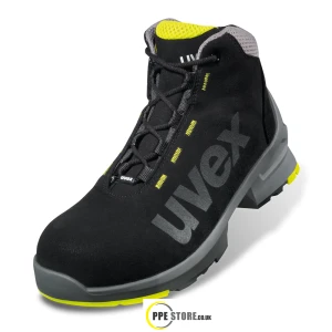 Uvex 1 - 85458 Black/Yellow Multi-Purpose Safety Boots
