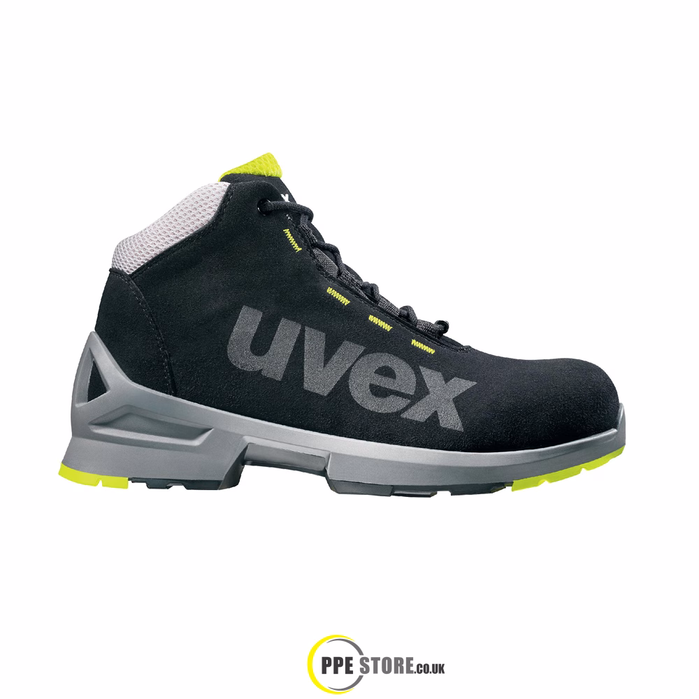 Uvex 1 - 85458 Black/Yellow Multi-Purpose Safety Boots - Image 3