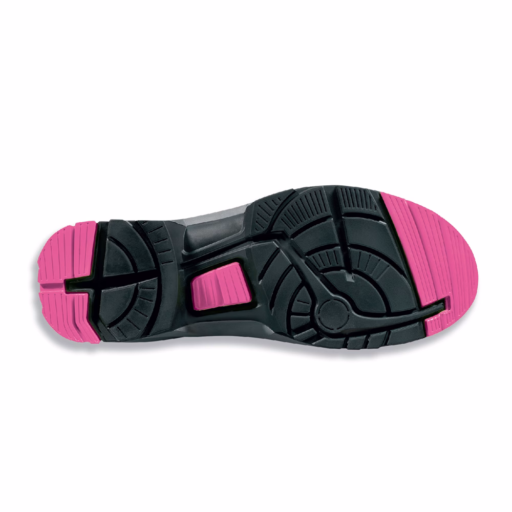 Uvex 1 85628 Women's S2 SRC Safety Shoes - Grey/Pink - Image 4