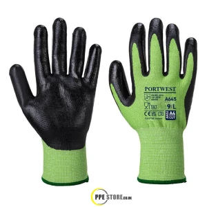 Portwest A645 Green Cut D Glove