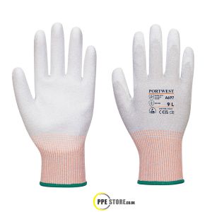 Portwest A697 LR13 ESD PU Palm Glove (PK 12)