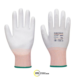 Portwest A697 LR13 ESD PU Palm Glove (PK 12)