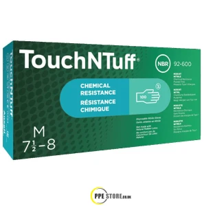 Ansell Edmont TouchNTuff 92-600 Disposable Nitrile Gloves