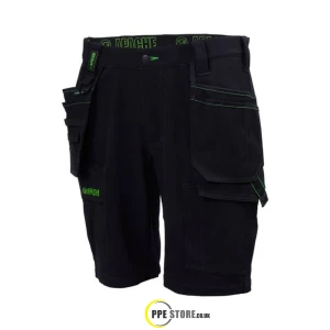 Apache Whistler Black 4 Way Stretch Work Shorts