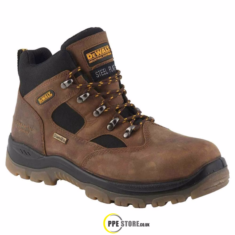 DeWalt Challenger Sympatex Safety Boots S3-WR SRA Brown