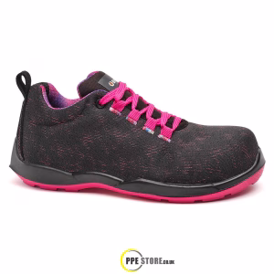 Base VIOLET Black/Fuchsia Safety Trainer