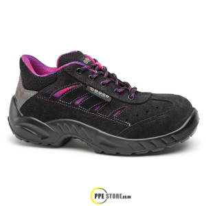 Base ZOE Black/Fuchsia Safety Trainer