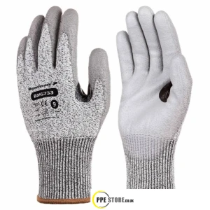 Benchmark BMG733 Cut C HPPE Glass, Nylon/Polyurethane Gloves