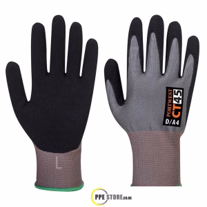 Portwest CT45 Cut D HR Nitrile Foam Gloves