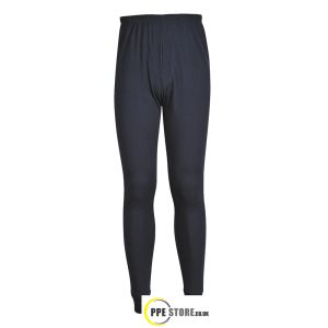 Portwest FR14 Flame Resistant Anti-Static Leggings Navy Blue