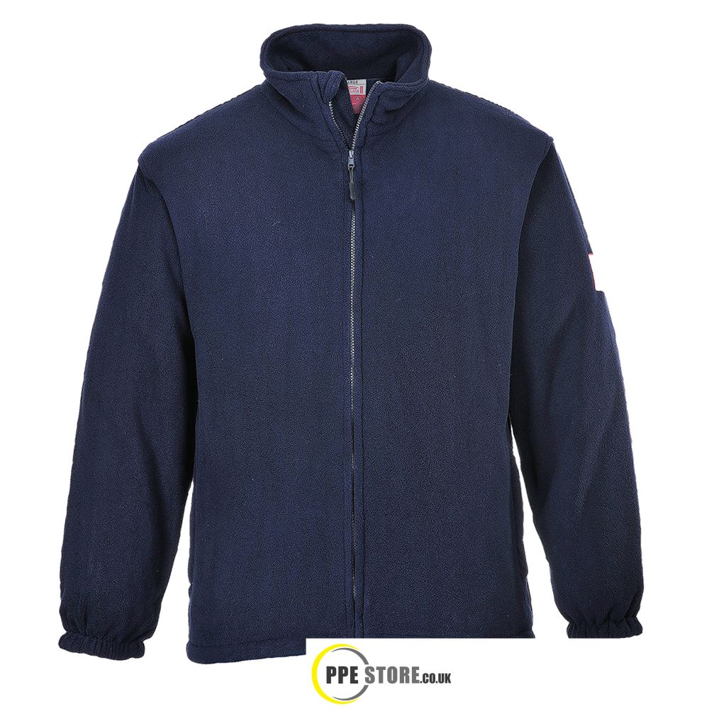Portwest FR30 Flame Resistant Anti Static Fleece Navy Blue