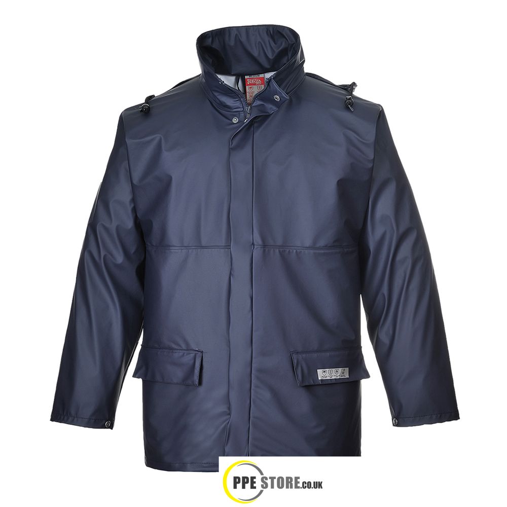 Portwest FR46 Sealtex Flame Jacket Navy Blue