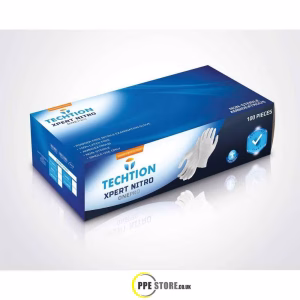 Techtion Xpert Nitro OnePro Powder Free Nitrile Gloves