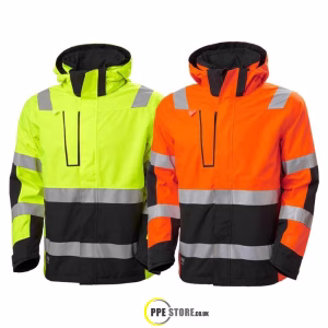 Helly Hansen 71195 Alna 2.0 Hi Vis Waterproof Shell Jacket