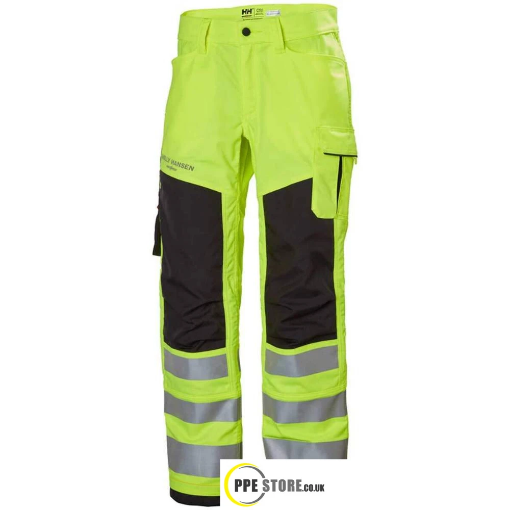 Helly Hansen 77421 Alna 2.0 High Visibility Work Trousers CL 2 - Image 2