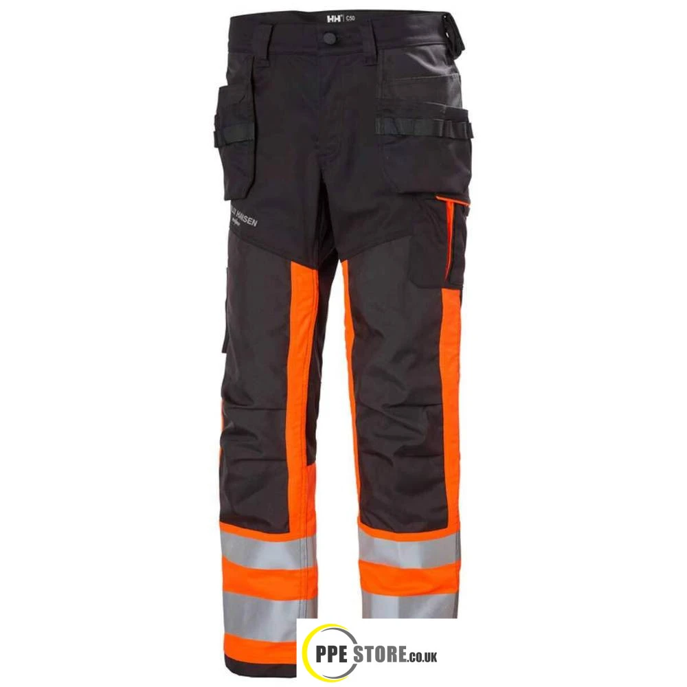 Helly Hansen 77422 Alna 2.0 High Visibility Construction Trousers CL 1 - Image 3