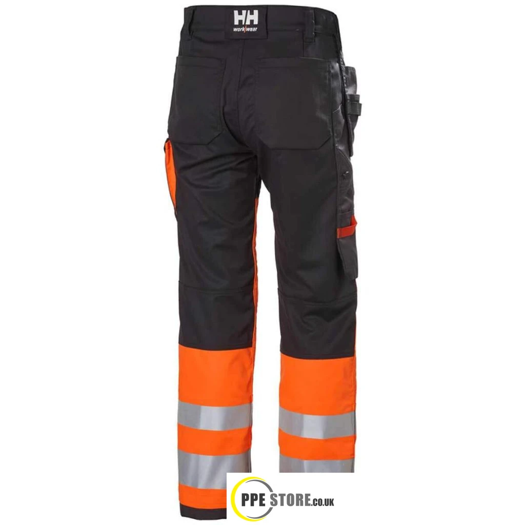 Helly Hansen 77422 Alna 2.0 High Visibility Construction Trousers CL 1 - Image 5