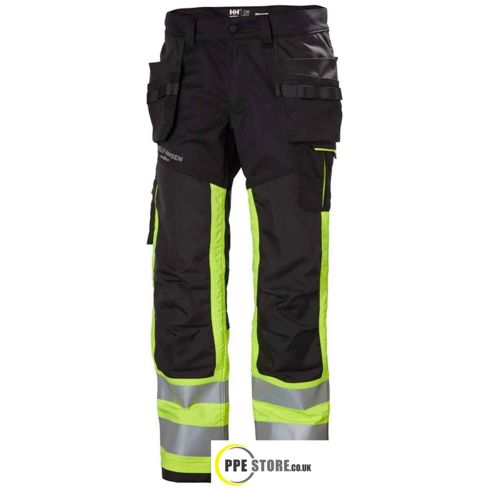 Helly Hansen 77422 Alna 2.0 High Visibility Construction Trousers CL 1 - Image 2