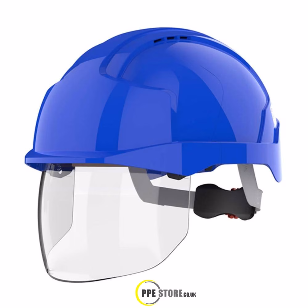 JSP EVO- VISTAshield- Safety Helmet with Faceshield - Vented - Image 3