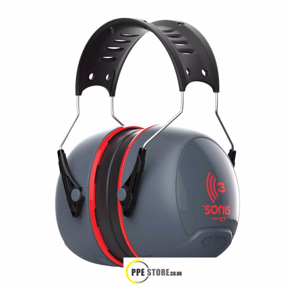 JSP Sonis 3 Adjustable Ear Defenders 37dB SNR
