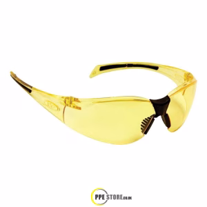 JSP Stealth 8000 Amber Safety Glasses Clear/Amber