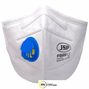 JSP F622 Disposable FFP2 Valved Dust Mask Two Pack