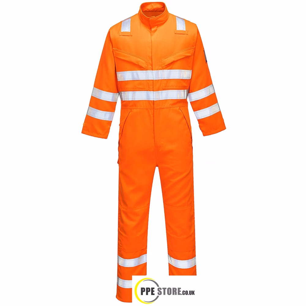 Portwest MV91 Modaflame RIS Orange Coverall - Image 3