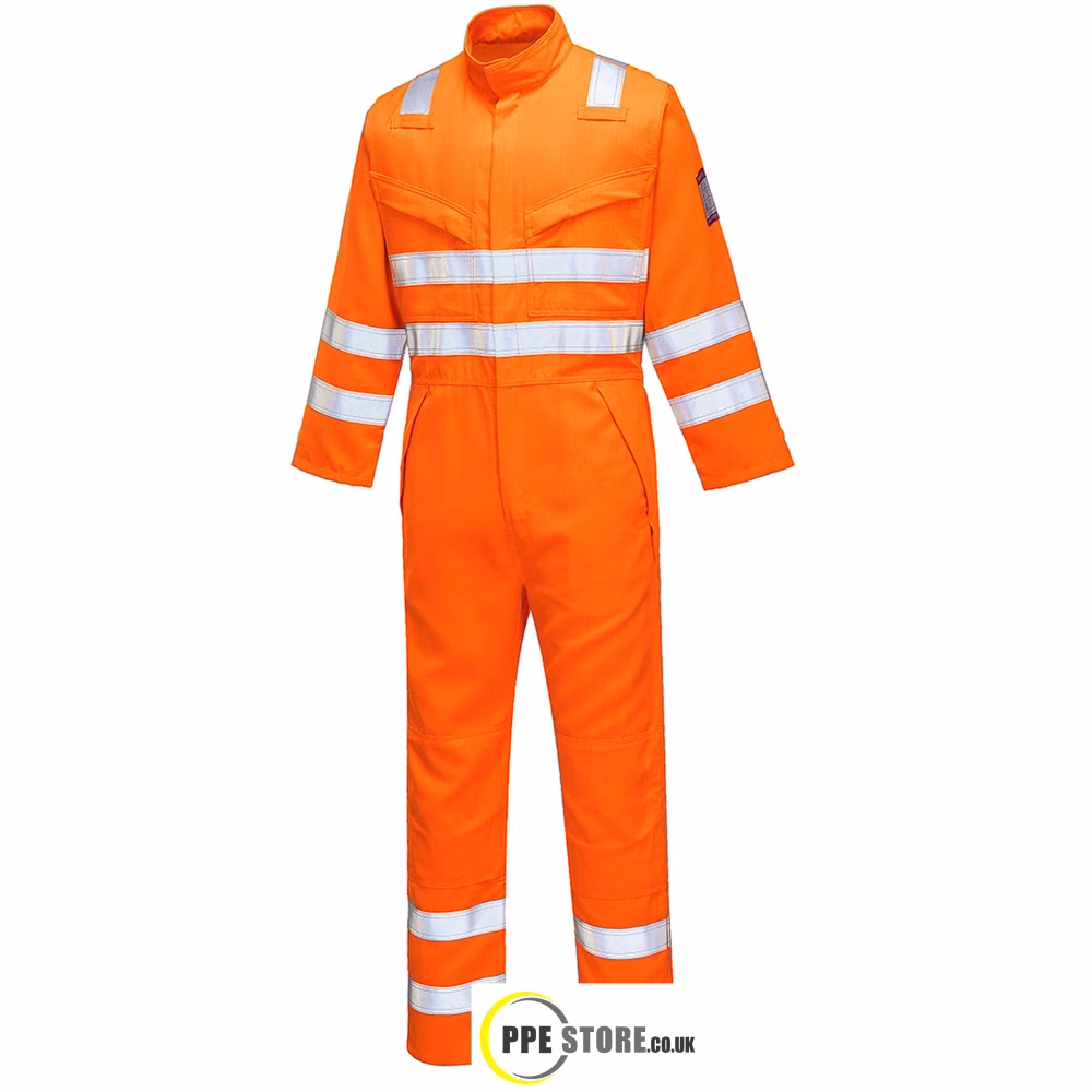 Portwest MV91 Modaflame RIS Orange Coverall - Image 4