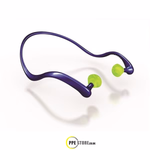 Moldex Waveband 1K Banded Earplugs 27 db SNR