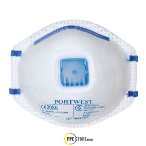 Portwest P201 FFP2 Valved Respirator (Pk10)