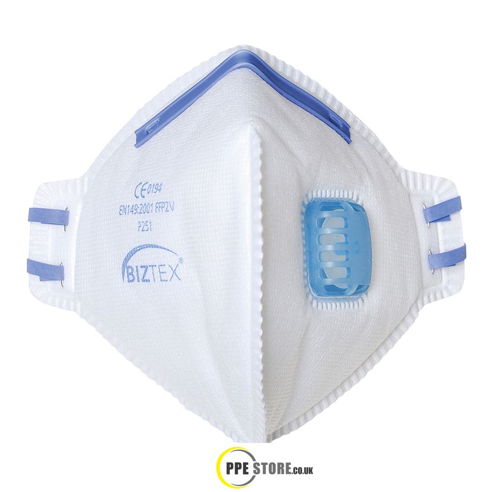 Portwest P251 FFP2 Valved Fold Flat Respirator (Pk20)