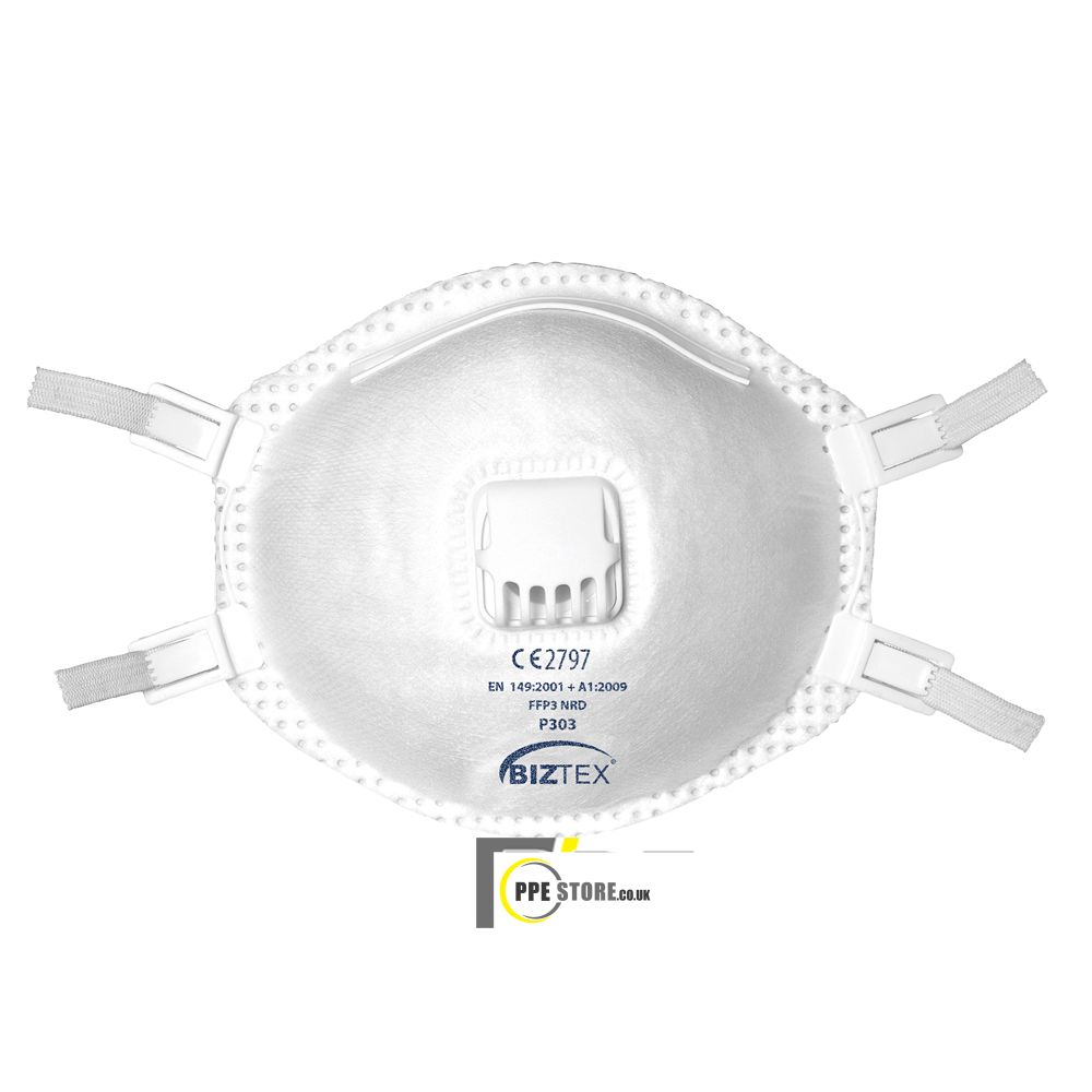 Portwest P303 FFP3 Valved Dolomite Respirator (Pk10)