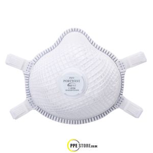 Portwest  P371 ERGONET FFP3 Valved Dolomite Respirator (Pk5)
