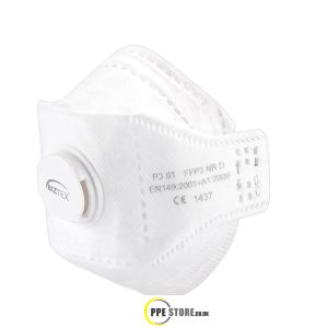 Portwest  P391 EAGLE FFP3 Valved Dolomite Fold Respirator (Pk10)