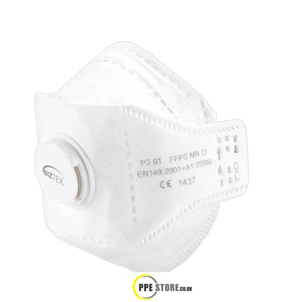 Portwest P391 EAGLE FFP3 Valved Dolomite Fold Respirator (Pk10)