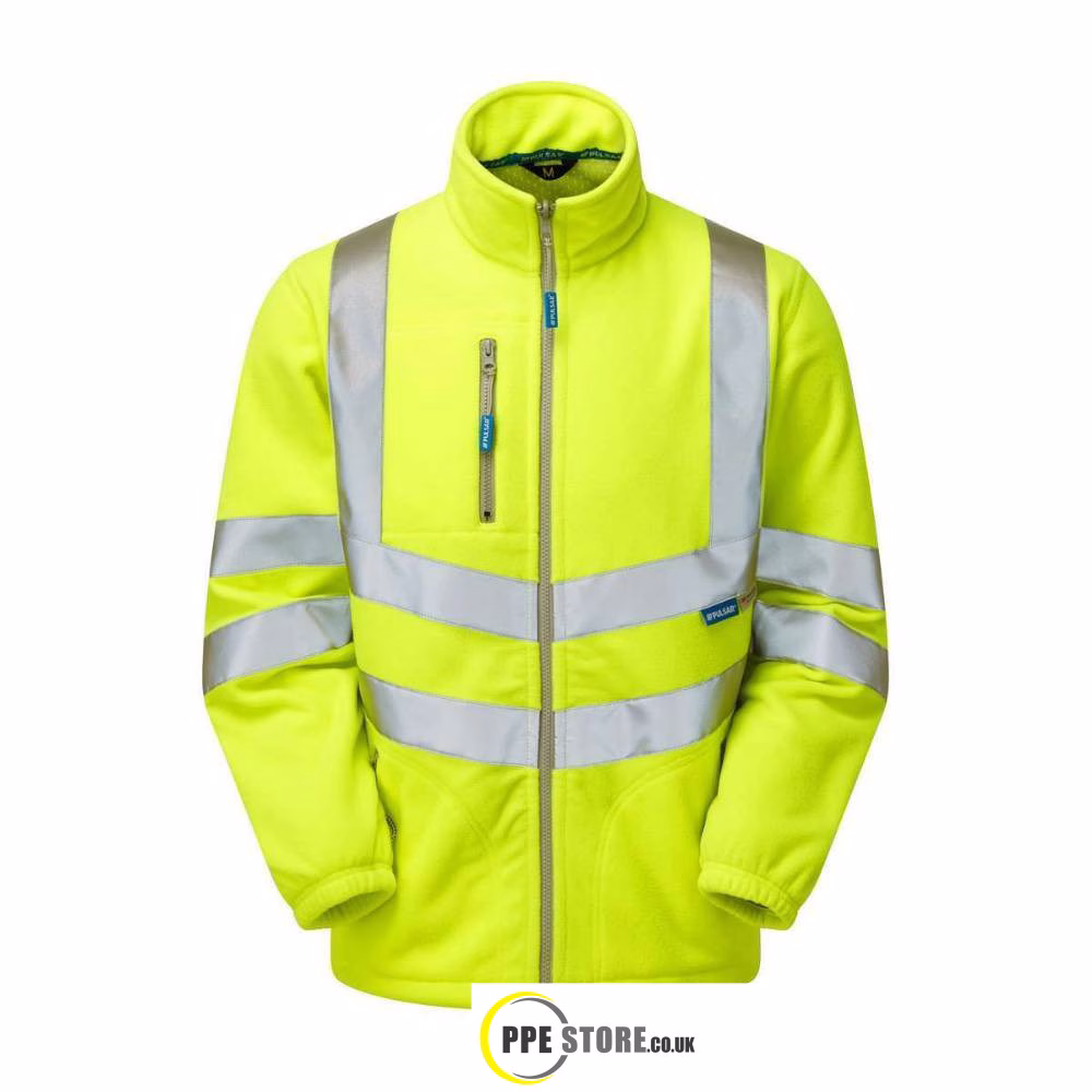Pulsar P507 High Visibility Interactive Polar Fleece Yellow