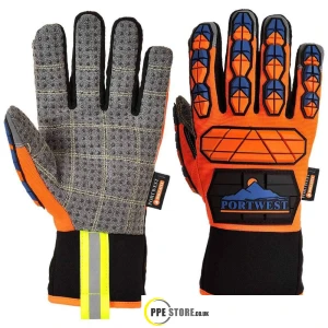 Portwest A726 Aqua-Seal Pro Safety Gloves High Visibility